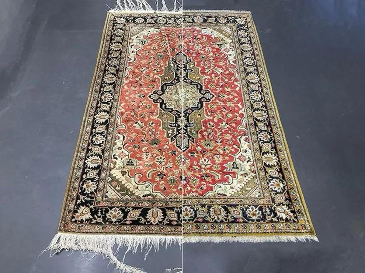 Motifs d'un tapis d'Orient